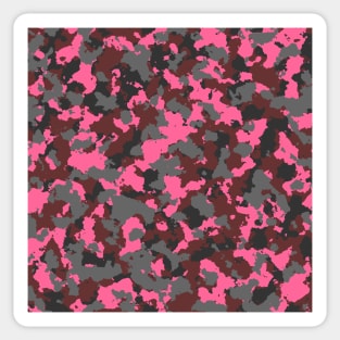 Camouflage Grey Pink Sticker